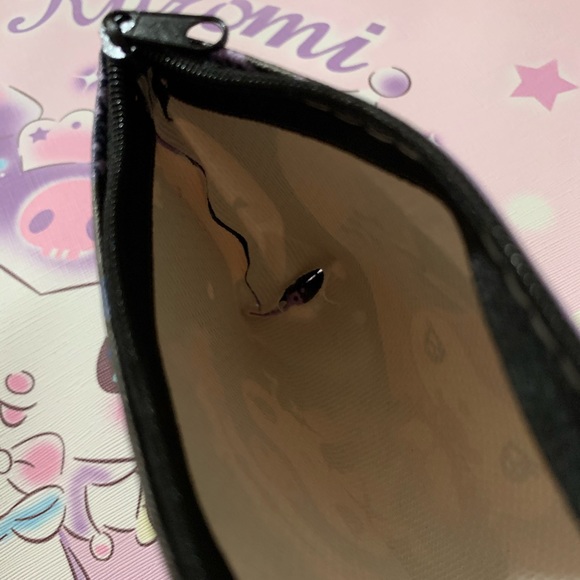 Kuromi Purple and Black Zip Pencil Pouch - Picture 11 of 14